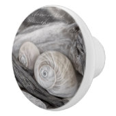 Op het strand keramische knop (Rechts)