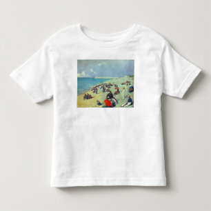 Op het strand kinder shirts