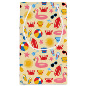 Op het strand klein cadeauzakje (Achterkant)