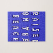 op het strand legpuzzel (Horizontaal)