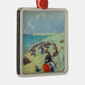 Op het strand metalen ornament (Rechts)