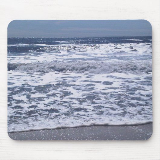 op het strand muismat (Voorkant)