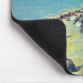 Op het strand muismat (Hoek)