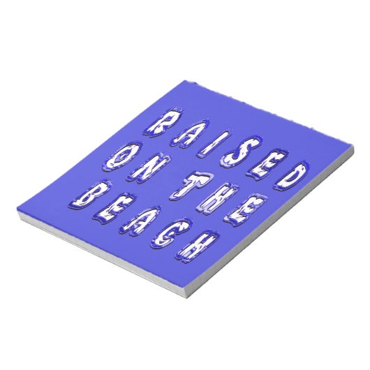 op het strand notitieblok (Linkerzijde)