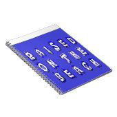 op het strand notitieboek (Rechterzijde)