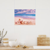 Op het strand poster (Keuken)