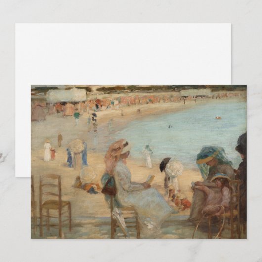 Op het strand | Rupert Bunny (Voorkant / Achterkant)