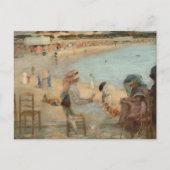 Op het strand | Rupert Bunny Briefkaart (Voorkant)