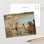 Op het strand | Rupert Bunny Briefkaart