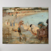 Op het strand | Rupert Bunny Poster (Voorkant)