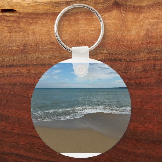 Op het strand sleutelhanger (Voorkant)