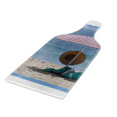 Op het strand snijplank (Hoek)