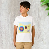 Op het strand t-shirt