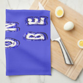 op het strand theedoek (Quarter Fold)