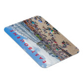 Op het strand van Eastbourne fridge magnet Magneet (Rechterzijde)