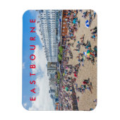 Op het strand van Eastbourne fridge magnet Magneet (Verticaal)