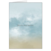 Op het strand van het surf van de kustoceaan... be (Voorkant)