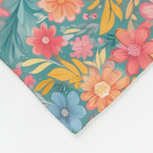 Op het strand verdwijnt al het andere fleece deken (Hoek)