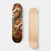 op het strandskateboard persoonlijk skateboard (Voorkant)