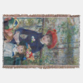 Op het terras, Impressionistisch Portret, Renoir Deken (Voorkant)