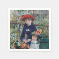 Op het terras, Impressionistisch Portret, Renoir