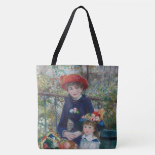 Op het terras, Impressionistisch Portret, Renoir Tote Bag