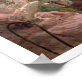 Op het terras in Sevres, 1880 (olie op canvas) Poster (Hoek)