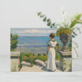 Op het terras | Paul Fischer (Staand voorkant)