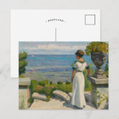 Op het terras | Paul Fischer Briefkaart (Voorkant / Achterkant)