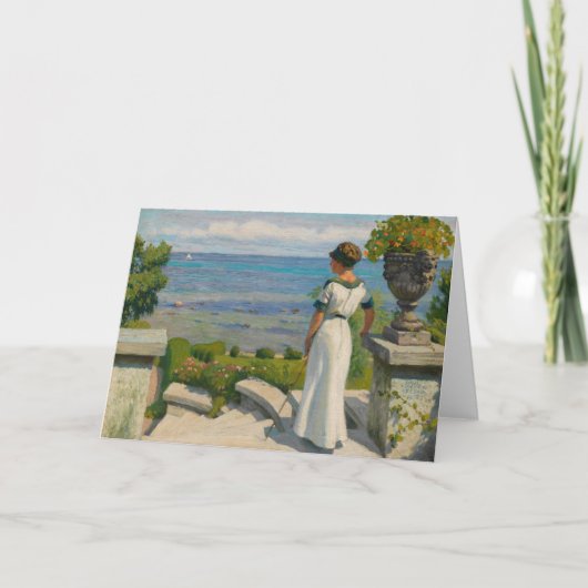 Op het terras | Paul Fischer Kaart (Voorkant)