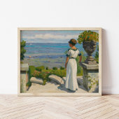 Op het terras | Paul Fischer Poster