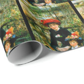 Op het Terras van Renoir Cadeaupapier (Rol Hoek)