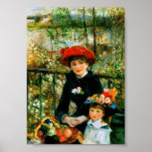 Op het Terras van Renoir Poster (Voorkant)