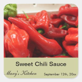 Op het thuisland gemaakte etiketten van op Spaanse