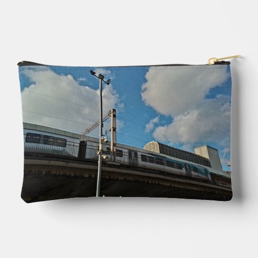 Op het treinstation etui (Achterkant)