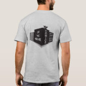 Op het vierkant stripverhaal t-shirt (Achterkant)