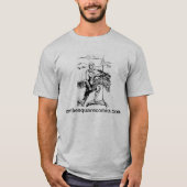 Op het vierkant stripverhaal t-shirt (Voorkant)