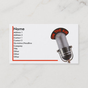 Op het Visitekaartje