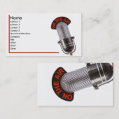 Op het Visitekaartje (Voorkant / Achterkant)