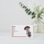 Op het Visitekaartje (Staand voorkant)