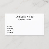 Op het Visitekaartje over de weg (Achterkant)