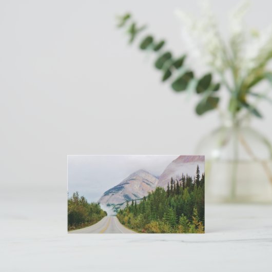 Op het Visitekaartje over de weg (Staand voorkant)