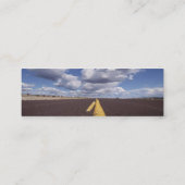 Op het Visitekaartje over de weg (Achterkant)