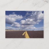 Op het Visitekaartje over de weg (Achterkant)