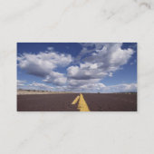 Op het Visitekaartje over de weg (Achterkant)