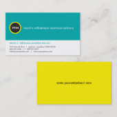 Op het Visitekaartje ter plekke (Voorkant / Achterkant)