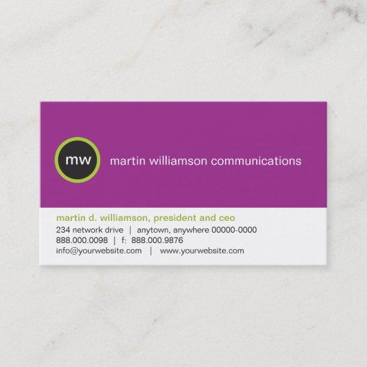 Op het Visitekaartje ter plekke (Voorkant)