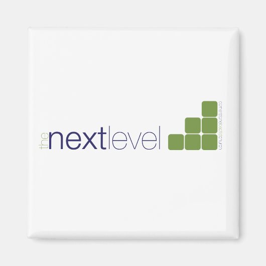 op het volgende niveau magneet (Voorkant)