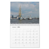 Op het water - boten, schepen, veerboten op het ze kalender (Jan 2026)