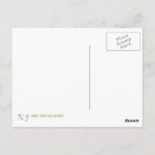 Op het water briefkaart (Achterkant)